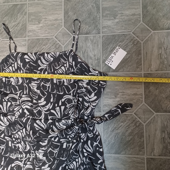 Nine West Black and White Sleeveless Sundress Size XL - Picture 10 of 13
